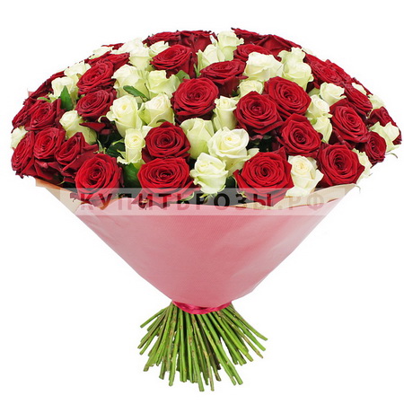 Букет роз Дуэт купить в Москве недорого